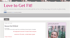 Desktop Screenshot of lovetogetfit.blogspot.com