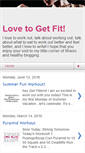 Mobile Screenshot of lovetogetfit.blogspot.com