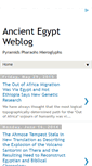 Mobile Screenshot of ancientegyptweblog.blogspot.com