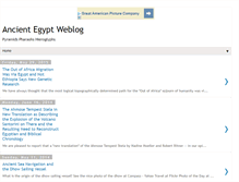 Tablet Screenshot of ancientegyptweblog.blogspot.com