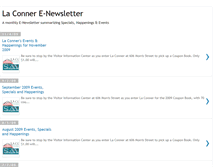 Tablet Screenshot of laconnerchamber.blogspot.com