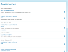 Tablet Screenshot of acasamonden.blogspot.com