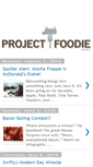 Mobile Screenshot of projectfoodie.blogspot.com