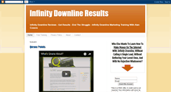 Desktop Screenshot of infinity-downline-results.blogspot.com
