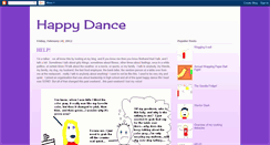 Desktop Screenshot of happydance-dancinghappy.blogspot.com