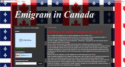 Desktop Screenshot of emigramincanada.blogspot.com