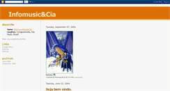 Desktop Screenshot of infomusicandcia.blogspot.com