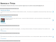 Tablet Screenshot of bonecosetintas.blogspot.com