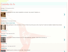Tablet Screenshot of cantinhodajupati.blogspot.com