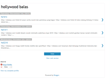 Tablet Screenshot of hollywoodbalas.blogspot.com