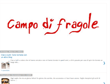 Tablet Screenshot of campodifragole.blogspot.com