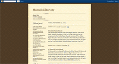 Desktop Screenshot of manualsforusers.blogspot.com