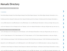 Tablet Screenshot of manualsforusers.blogspot.com