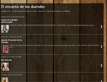 Tablet Screenshot of elencantodelosduendes.blogspot.com