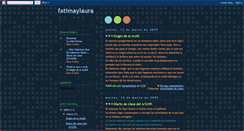 Desktop Screenshot of fatimaylaura.blogspot.com