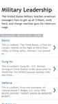 Mobile Screenshot of millitaryleadership.blogspot.com