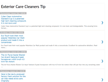 Tablet Screenshot of exterior-care-cleaners.blogspot.com