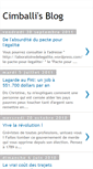 Mobile Screenshot of cimballisblog.blogspot.com