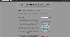 Desktop Screenshot of compromised-fertility.blogspot.com