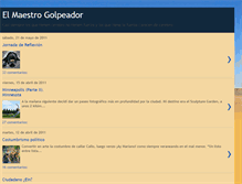 Tablet Screenshot of maestrogolpeador.blogspot.com