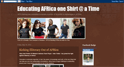 Desktop Screenshot of afrclothing.blogspot.com