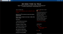 Desktop Screenshot of nodogstissesatoile.blogspot.com