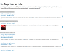 Tablet Screenshot of nodogstissesatoile.blogspot.com