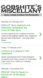 Mobile Screenshot of gobshitesmiscellany.blogspot.com