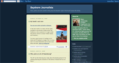 Desktop Screenshot of bayshorenews.blogspot.com