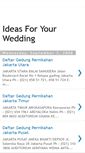 Mobile Screenshot of ideasforyourwedding.blogspot.com