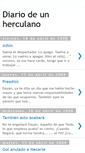 Mobile Screenshot of diariodeunherculano.blogspot.com