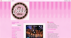 Desktop Screenshot of mycakestore.blogspot.com