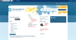Desktop Screenshot of bisniswelldone.blogspot.com