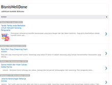 Tablet Screenshot of bisniswelldone.blogspot.com