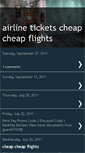 Mobile Screenshot of airlineticketscheapcheapflights.blogspot.com