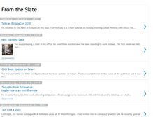 Tablet Screenshot of fromtheslate.blogspot.com