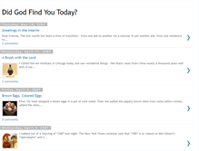 Tablet Screenshot of didgodfindyoutoday.blogspot.com