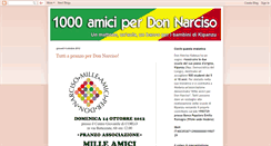 Desktop Screenshot of 1000amici.blogspot.com