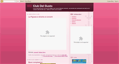 Desktop Screenshot of clubdelgusto.blogspot.com