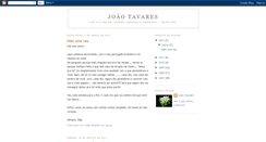 Desktop Screenshot of joaotavaresinmemoriam.blogspot.com