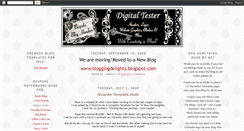 Desktop Screenshot of digitaltester.blogspot.com
