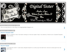 Tablet Screenshot of digitaltester.blogspot.com