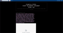 Desktop Screenshot of blondechubby.blogspot.com