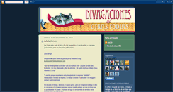 Desktop Screenshot of divagacionesyfobias.blogspot.com