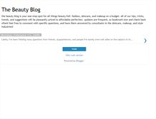 Tablet Screenshot of beauty-blog.blogspot.com