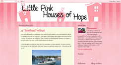 Desktop Screenshot of littlepinkhousesofhope.blogspot.com