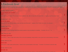 Tablet Screenshot of apatchworkheart.blogspot.com