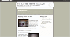 Desktop Screenshot of mynintendogs.blogspot.com