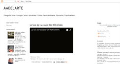 Desktop Screenshot of aadelarte.blogspot.com