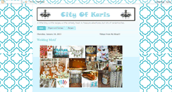 Desktop Screenshot of cityofkaris.blogspot.com